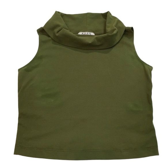 Vintage Allen By ABS Sleeveless Turtleneck - Picture 1 of 5